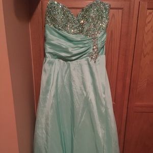 Plus size prom dress